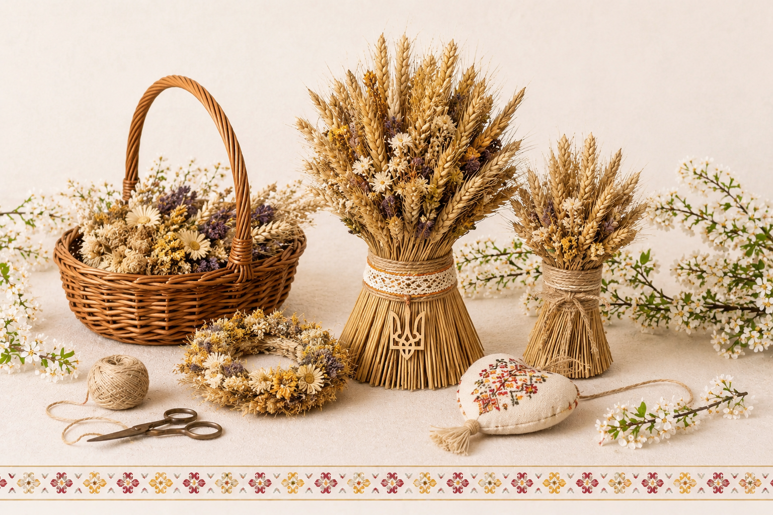 Handcrafted Harvest Decor