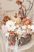 Handmade Fall Decor, Autumn Home Decoration, Rustic Harvest Decor, Thanksgiving Table Decor, Seasonal Home Accent