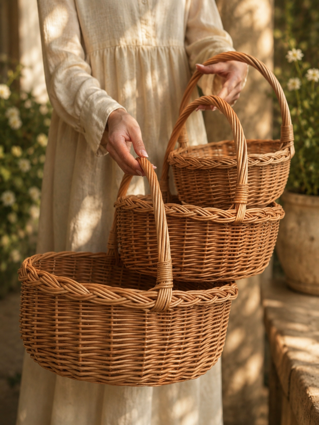 Handwoven Willow Baskets