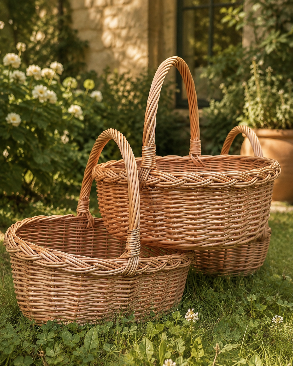 Handwoven Willow Baskets