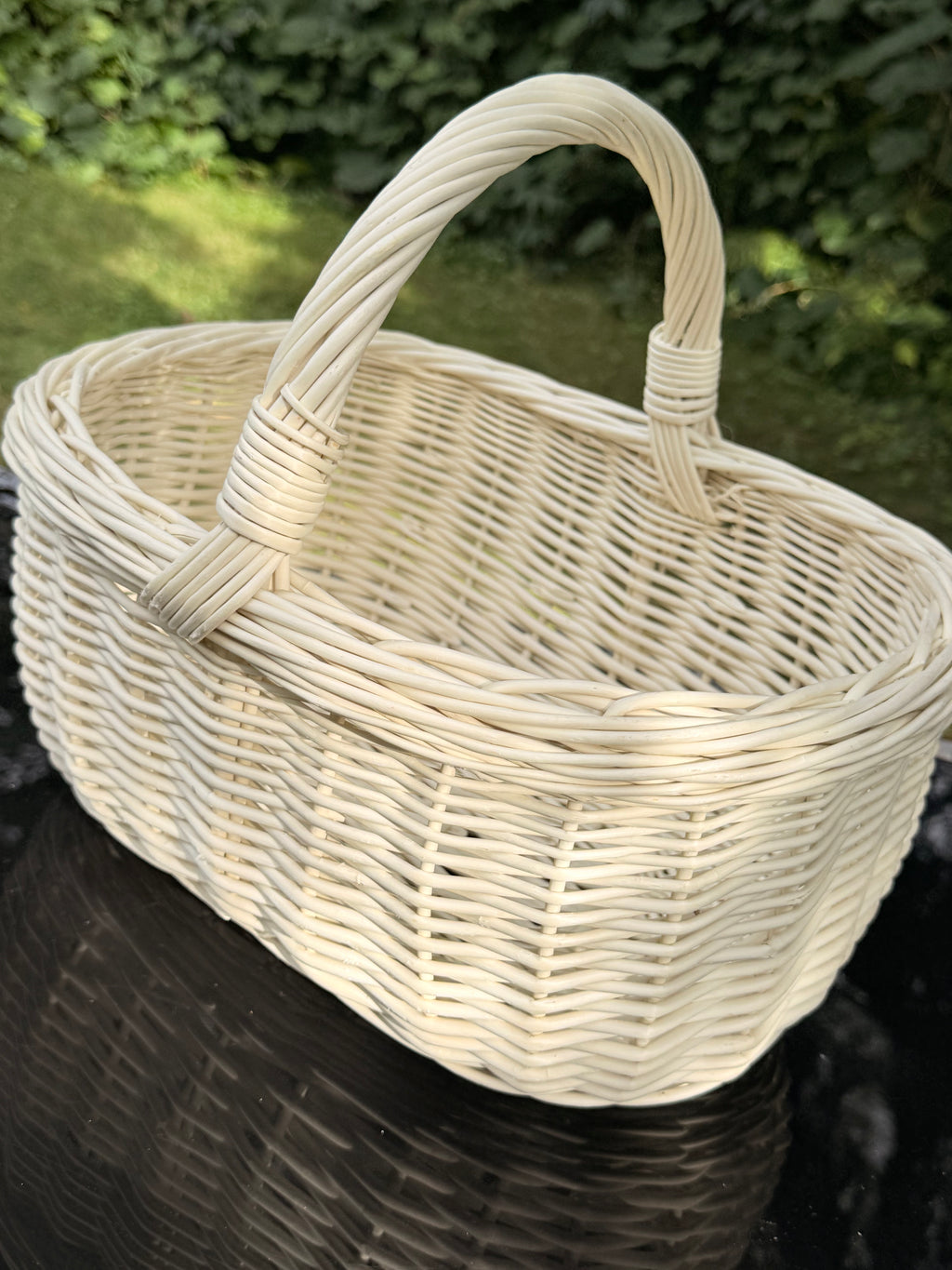 Handwoven Oval Willow Baskets