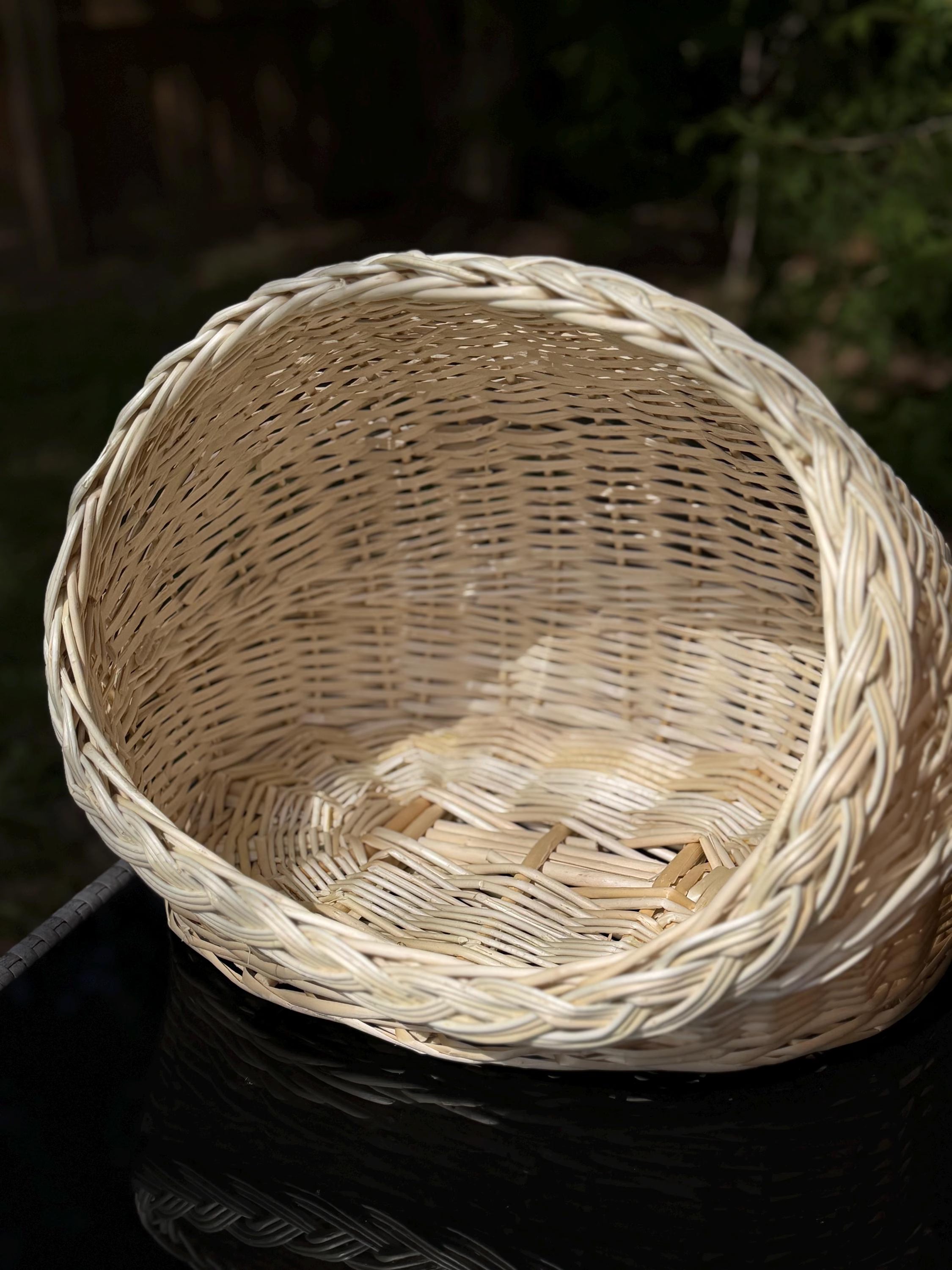 Handwoven Wicker Pet House | Natural Willow Cat Bed | Cozy Pet Hideaway | Small Dog House | Handmade Pet Furniture