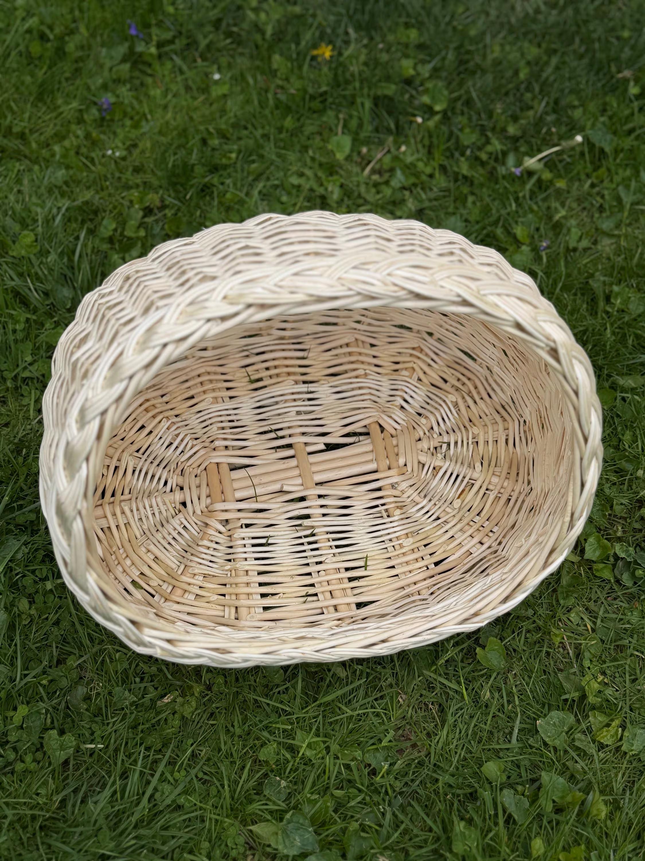Handwoven Wicker Pet House | Natural Willow Cat Bed | Cozy Pet Hideaway | Small Dog House | Handmade Pet Furniture