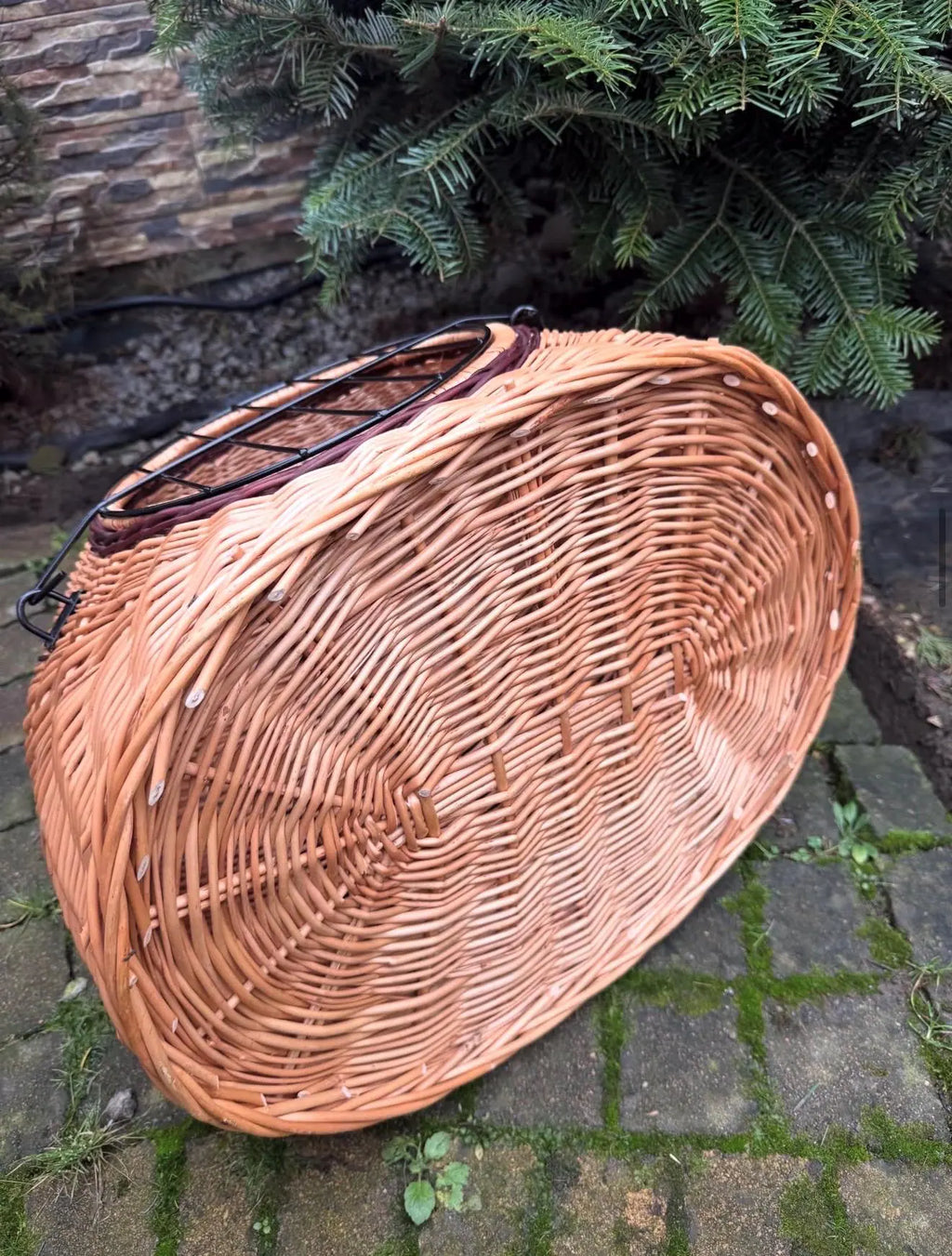 Handwoven Wicker Pet House | Natural Willow Cat Bed | Cozy Pet Hideaway | Small Dog House | Handmade Pet Furniture