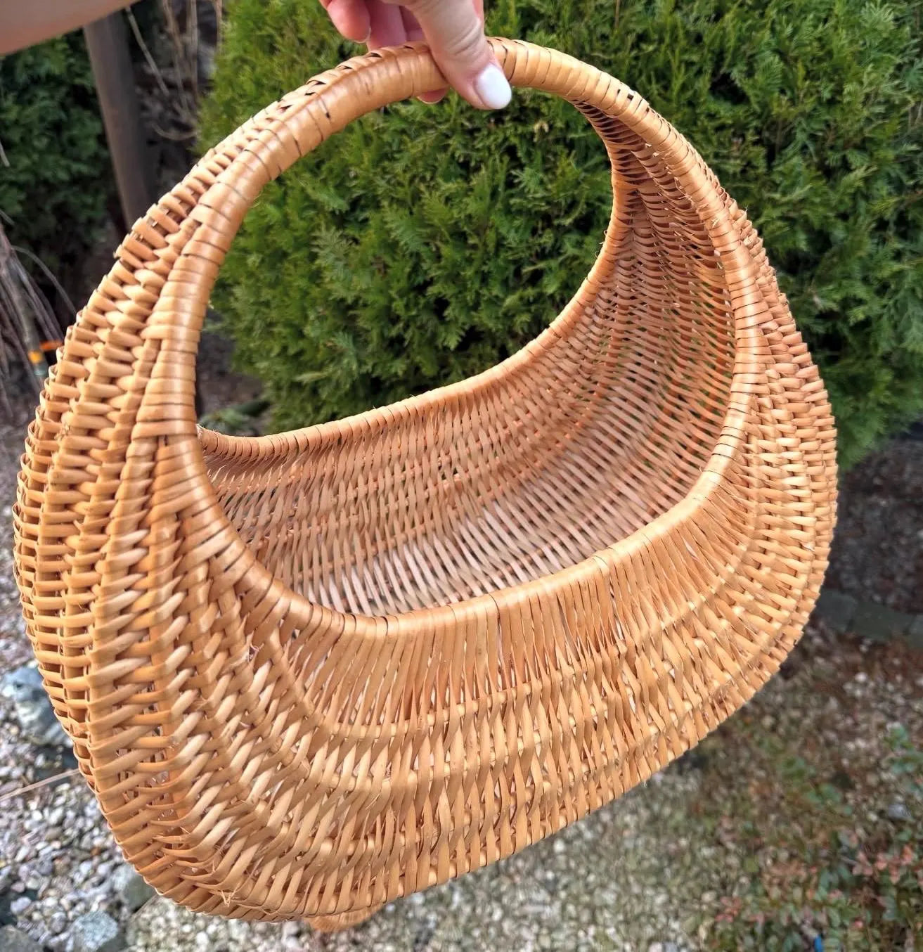 Handmade Willow Handbag | Woven Wicker Purse | Natural Basket Bag | Boho Summer Tote | Artisan Willow Bag