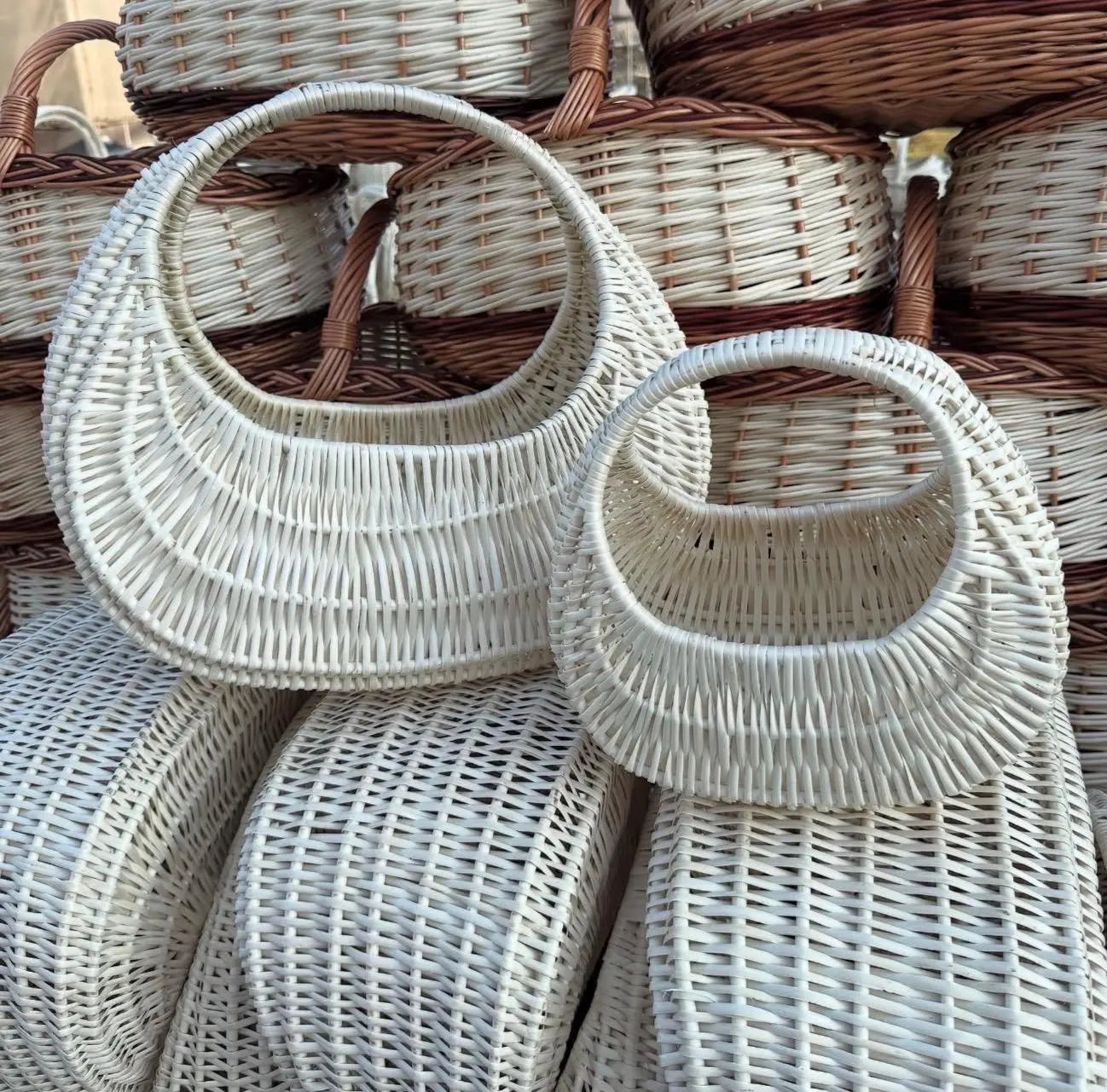 Handmade Willow Handbag | Woven Wicker Purse | Natural Basket Bag | Boho Summer Tote | Artisan Willow Bag