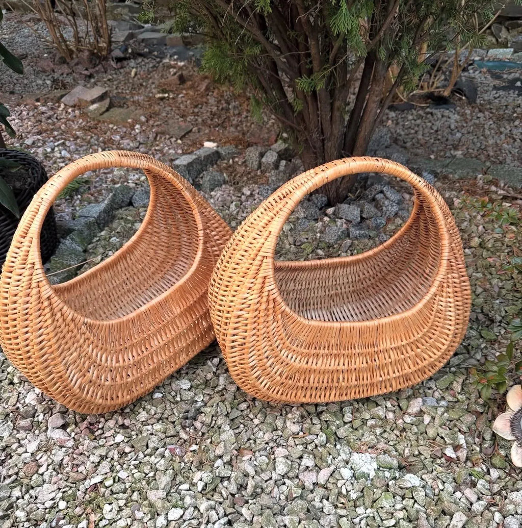 Handmade Willow Handbag | Woven Wicker Purse | Natural Basket Bag | Boho Summer Tote | Artisan Willow Bag